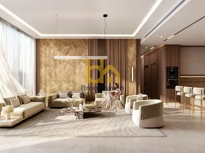 استوديو مفروش | Binghatti Luxuria | شرفة | إطلالة على المسبح والأفق