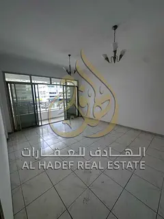 Two Bedroom Apartment with Living Hall for Rent in Abu Shagara Sharjah with Family Building and Free