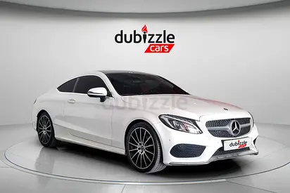 AED 1419/month | 2017 Mercedes-Benz C-Class C200 Coupe | GCC Specs | Ref#431127