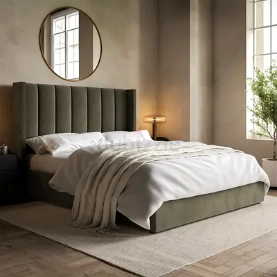 Stylish Modern King Size Bed Frame For Sale