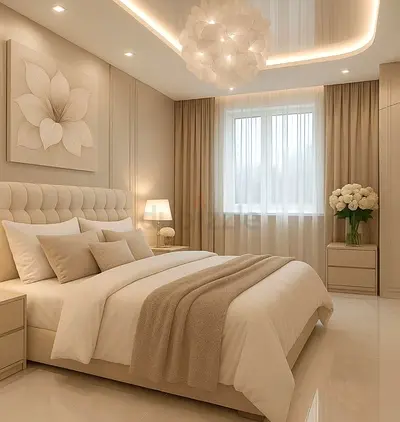 Elegant Modern Bed king size
