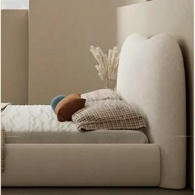 Modern bedroom Furniture on sale, Boucle fabric Design
