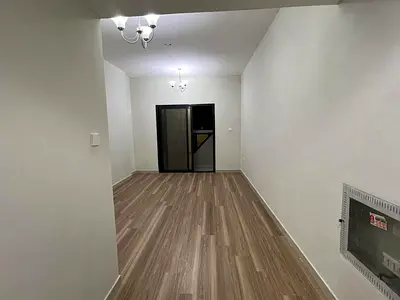 Two bedrooms and a living room - annual rent - Al Jurf 3, Ajman - central air conditioning - maintenance included - master bedroom - free parking