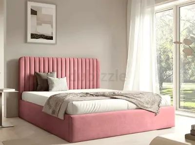 Modern Pink brand New Queen size bed storage double bed Queen bed mattress good quality