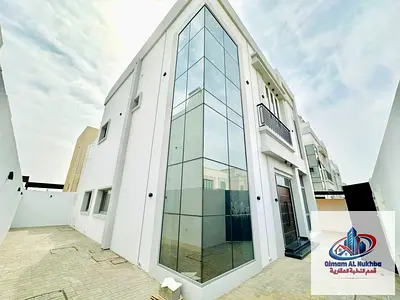 فيلا أول ساكن للإيجار السنوي في البديع، حي الحوشي، الشارقة، 5 غرف ماستر + غرفة خادمة، الدفعات مقسمة على 4.