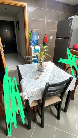 Dining Table with 2 Chairs