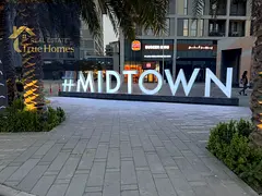 1 BHK Apartment | Balcony | Pool &amp; City Views | Afnan 2 Midtown