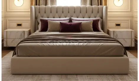 Elegant beautiful 180*200 king size Bed