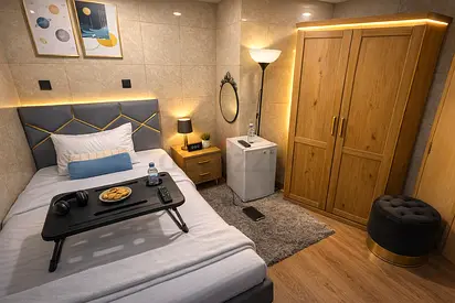 Fully Furnished Private Room for One – Marina | Near Metro  Tram | All Bills Included