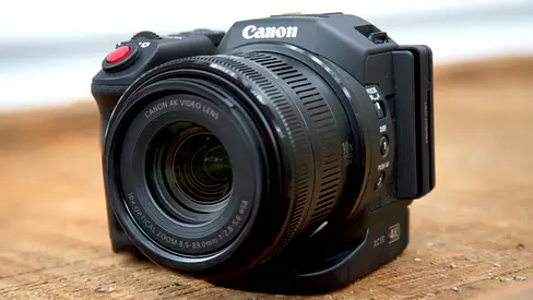 Canon xc10 4k cinema camera