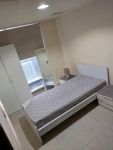 Small master bedroom with window  available in a rare penthouse next to metro