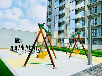 Furnished 1 bed Study Balcony Sobha Creek Vistas