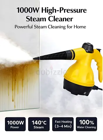 Steam Cleaner Handheld 1000W High Pressure Portable Steamer for Home Kitchen