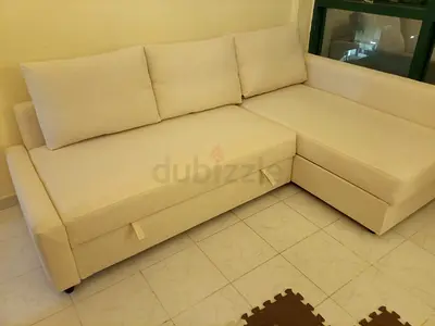 Comfortable L-Shaped Sofa with Storage