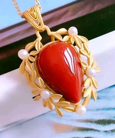 Slavic pendant Necklace 24k GOLD Plated S925 sterling silver