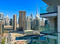 Partial Burj Khalifa View |Middle Floor| Brand New