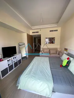 Furnished Studio | Balcony | Garden & Road View