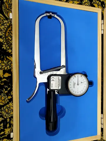 Skinfold Caliper + Calibration Dowel Set 0.2 mm precision