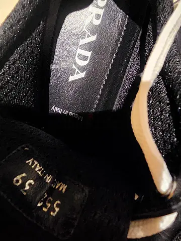 Prada Black Sneakers
