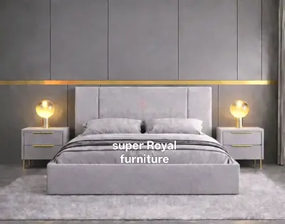 Velvet koshan Brand New Queen size bed including medical mattress good quality Queen bed storage