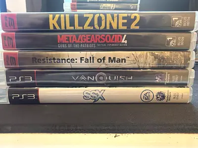 PS3 Games Bundle – MGS4, Killzone, Resistance, Vanquish, SSX
