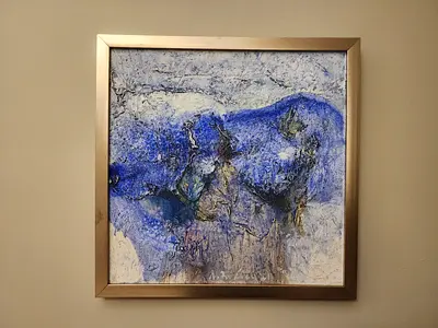 Original oil on canvas painting by Nevzat Bejtuli Kica