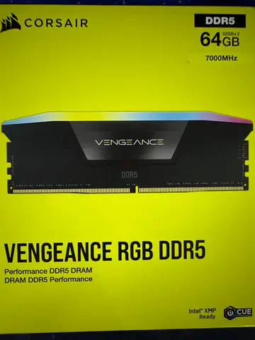 Corsair Vengeance RGB DDR5 64GB 7000MHz RAM