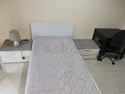 Small master bedroom with window  available in a rare penthouse next to metro
