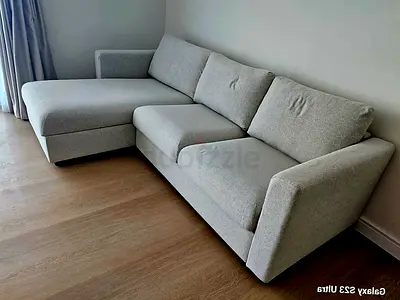 Ikea vimle L shape sofa under storage