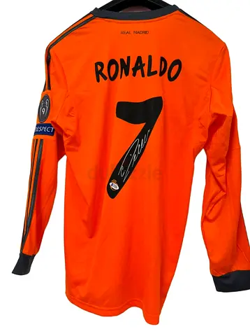 Cristiano Ronaldo Jersey Hand Signed BAS