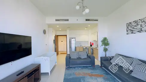 Spacious Furnished 1-Bedroom Apartment For Rent – Golf Views Block A ( Dubai South )