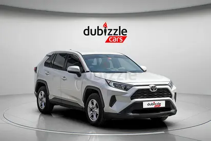 AED 1170/month | 2021 Toyota Rav 4  | GCC Specs | Ref#434846