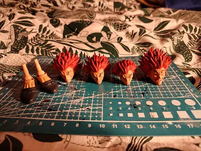 Storm collectibles yujiro hanma headsculpt and shoes set