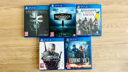 Collection of PS4 Games