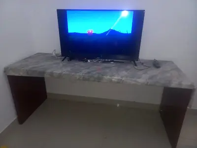 Smart LED Television with Console Table