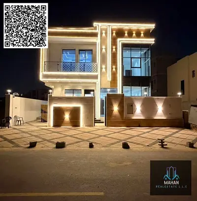 🏡 فيلا جديدة للبيع في عجمان - الهليو 2  ✨ عيش الرفاهية | موقع مميز  6 غرف نوم رئيسية  صالة واسعة  مجلس أنيق  مطبخ مجهز بالكامل  مسبح خاص  📐 مساحة ال