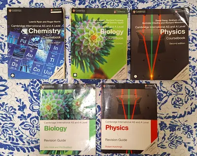 AS and A Level Science Textbooks and Revision Guides