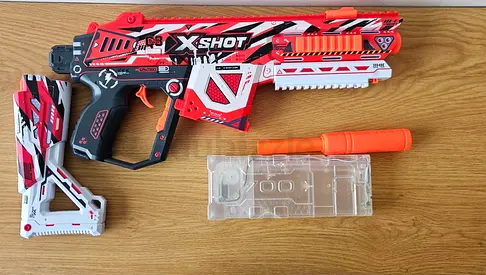 Xshot orbeez gun with all stuff that came with it