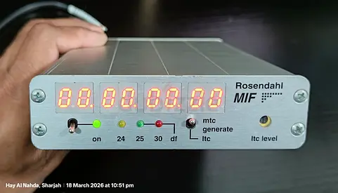 Rosendahl MIF 3 Timecode Generator