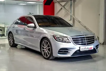 AED 2038/month | 2018 Mercedes-Benz S-Class S 560 4MATIC | GCC Specs | Ref#439808