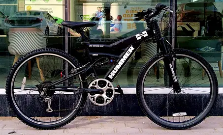 Original Heavy duty HUMMER MTB 7 on 3 Shimano speed Unique colour High Quality Perfect Condition