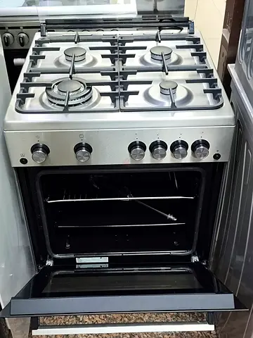 Four-Burner Gas Range with Oven