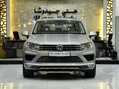 EXCELLENT DEAL for our Volkswagen Touareg ( 2016 Model ) in Silver Color GCC Specs