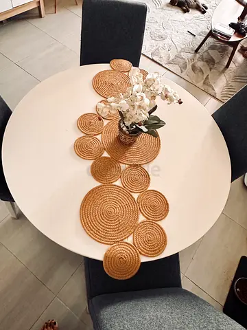 Dining set extendable