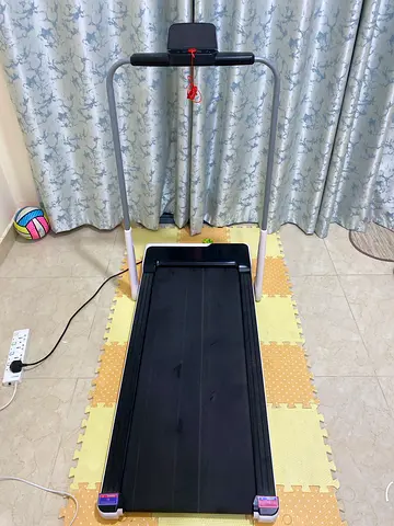 TDOO 3.5HP Folding Under Desk Treadmill With Safety Lock, Max 220lbs, 42cm Wide Running Belt