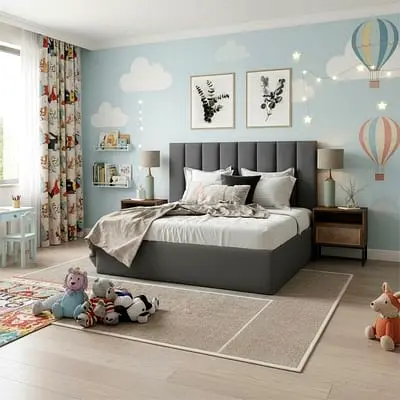 Stylish Brand New Queen size bed with medical mattress good quality Queen bed