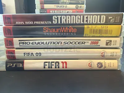 PS3 Games Bundle – FIFA + PES + Others (Cheap Deal)