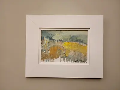 Original oil on canvas painting by Nevzat Bejtuli Kica