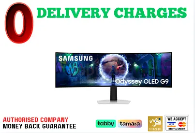 Samsung 49 Odyssey OLED G9 Curved Gaming Monitor - 240Hz