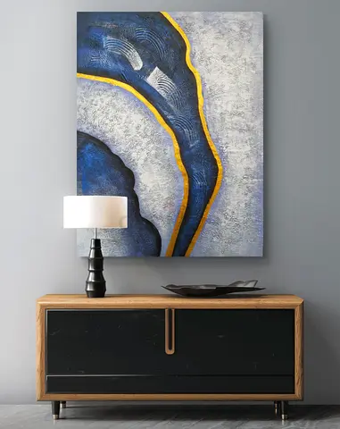 Hand made Modern Abstract Art